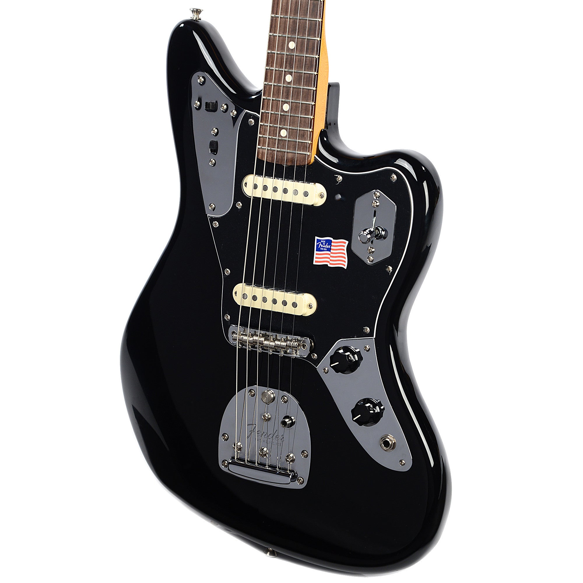 Fender Artist Series Johnny Marr Jaguar Black Chicago Music Exchange