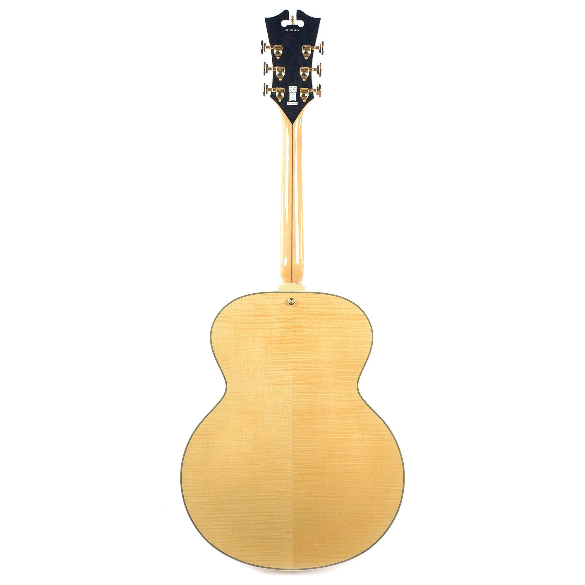 D'Angelico EX-63 Archtop Natural w/Electronics | Chicago Music Exchange