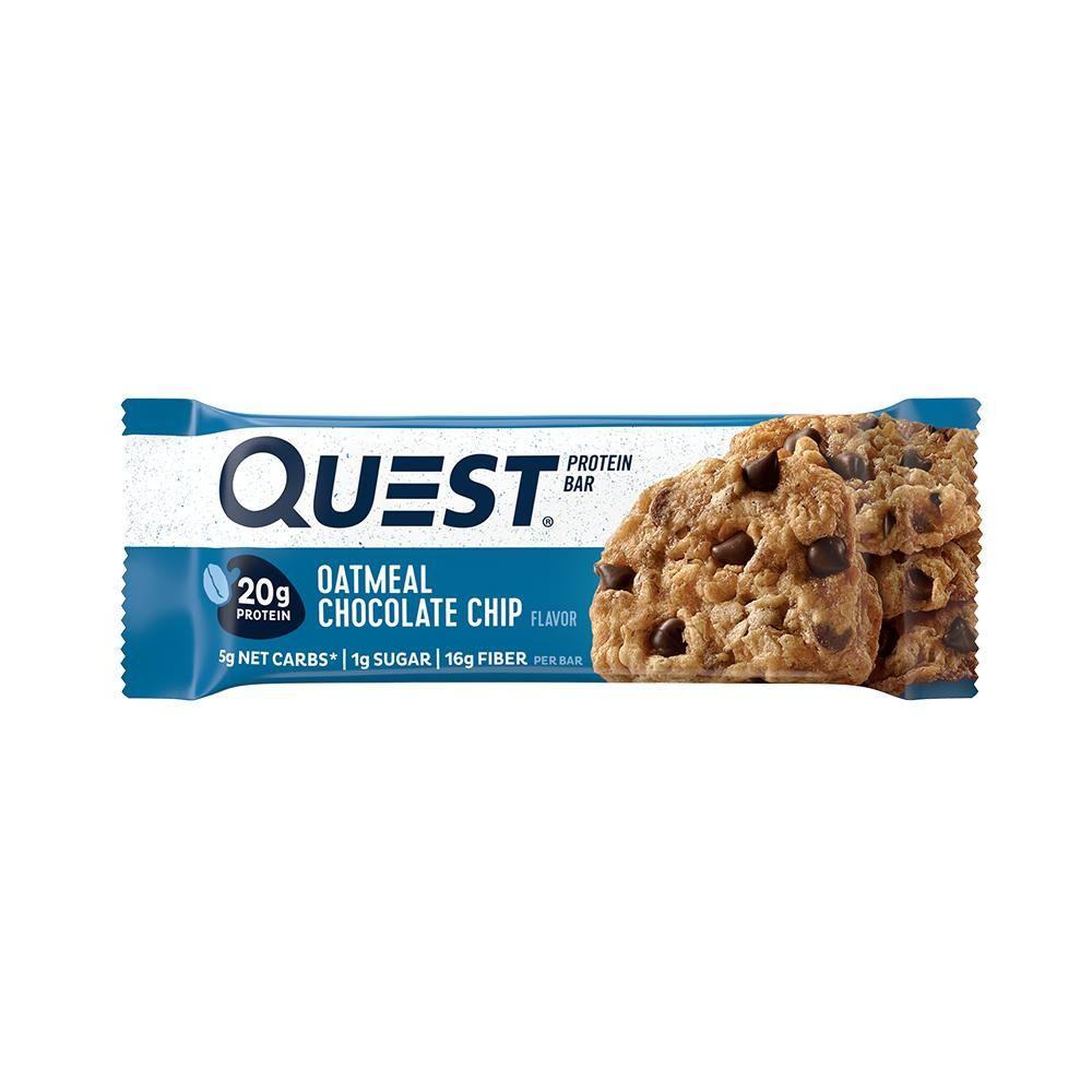Quest Nutrition クエストバープロテインバー オートミールチョコチップ味 12個入り