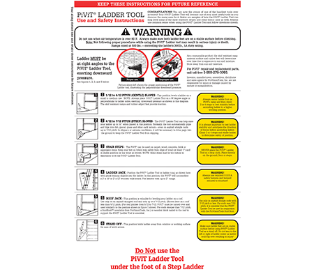 PiViT LadderTool Warning