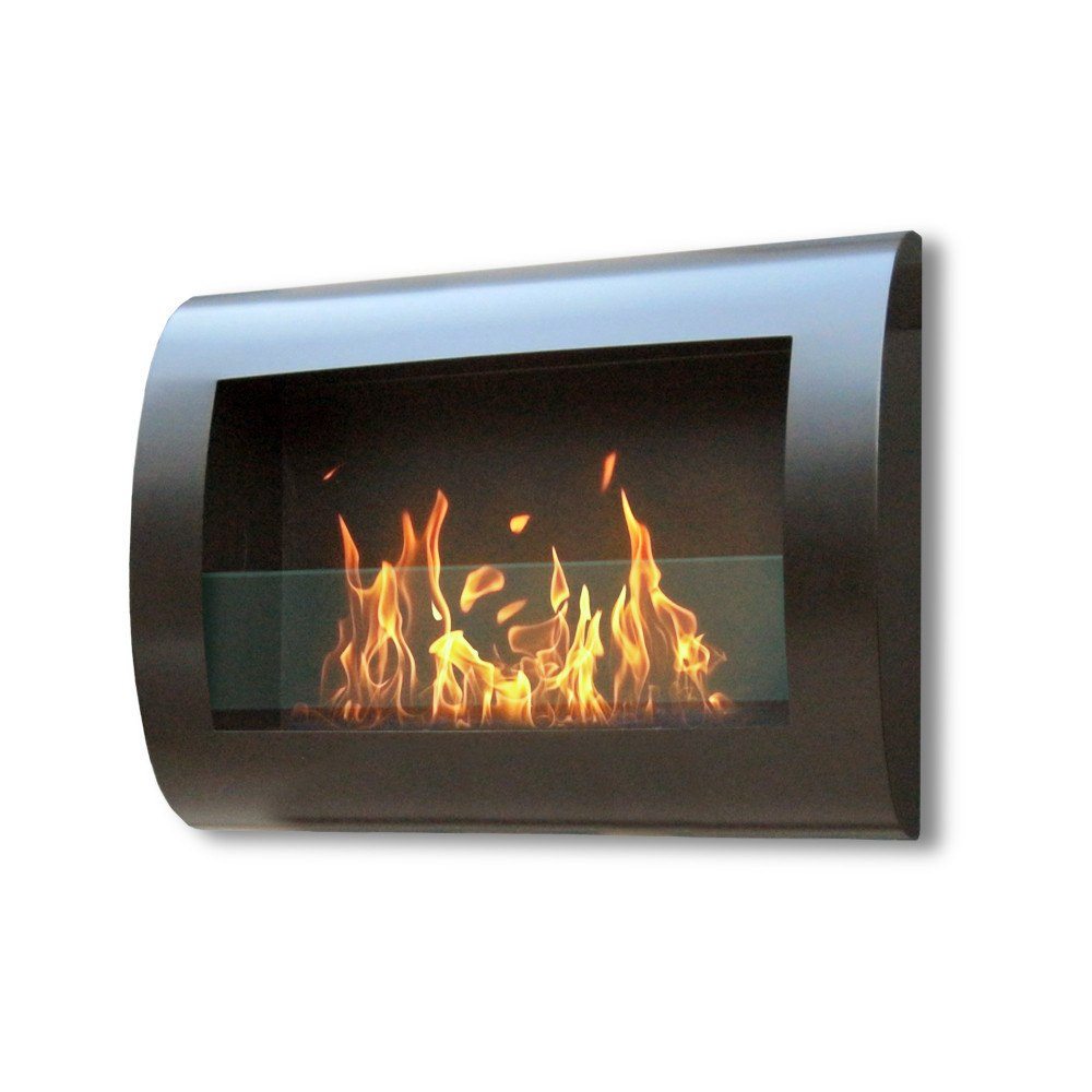 Chelsea Black Wall Mount Fireplace 28 Fire Pit Plaza