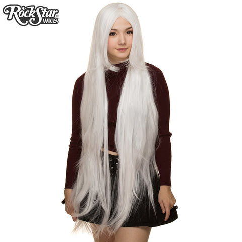 long white cosplay wig