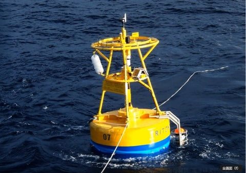 Automatic observation of carbon dioxide concentration on the sea takasago 