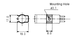 A mounting example of EXAKN