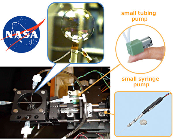 takasago micro pumps adopter for NASA OASIS project ISS 