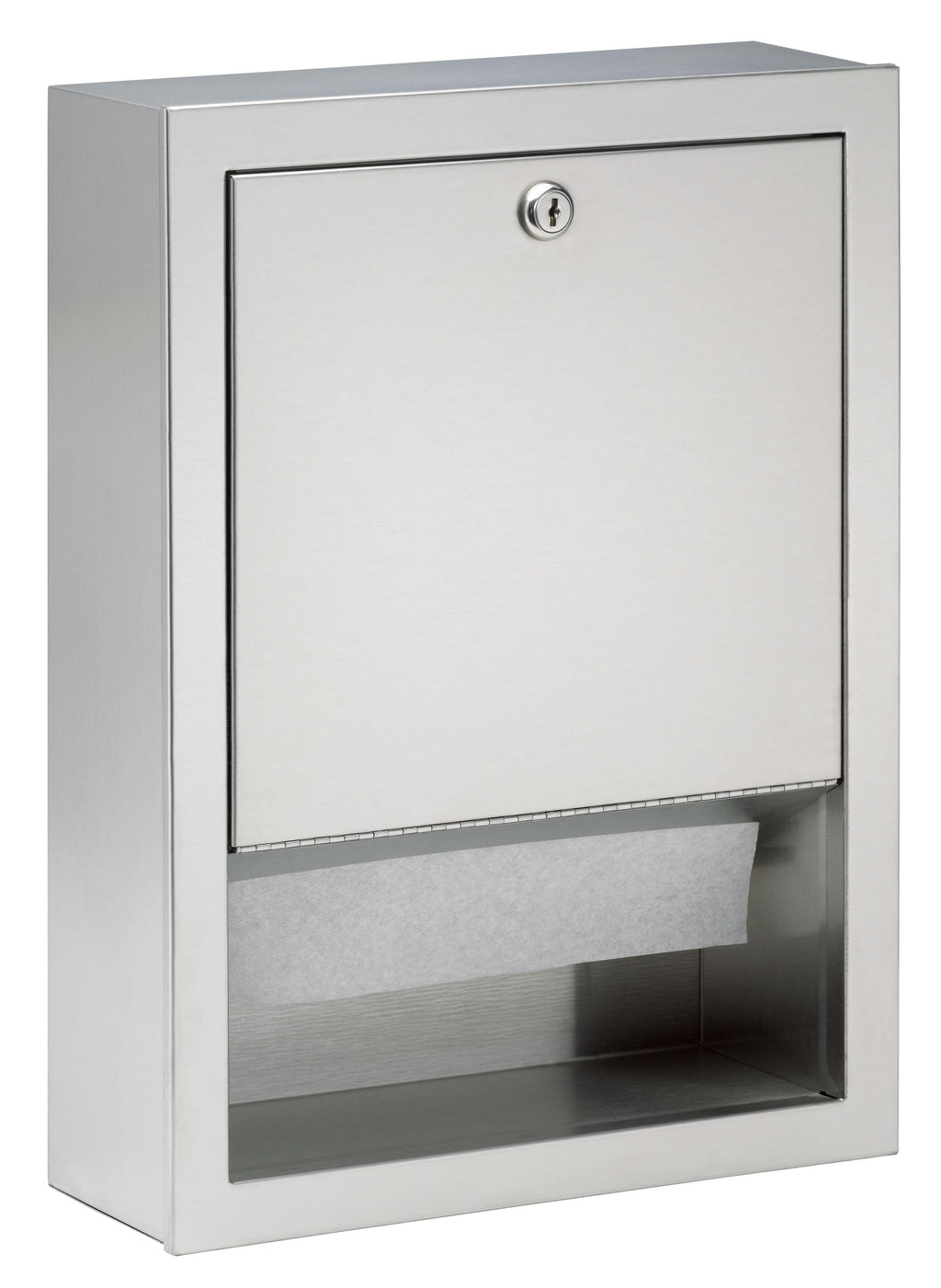 Bradley BX-Towel Dispenser, 2441-11, Surface-Mounted, Multi Or C-Fold .