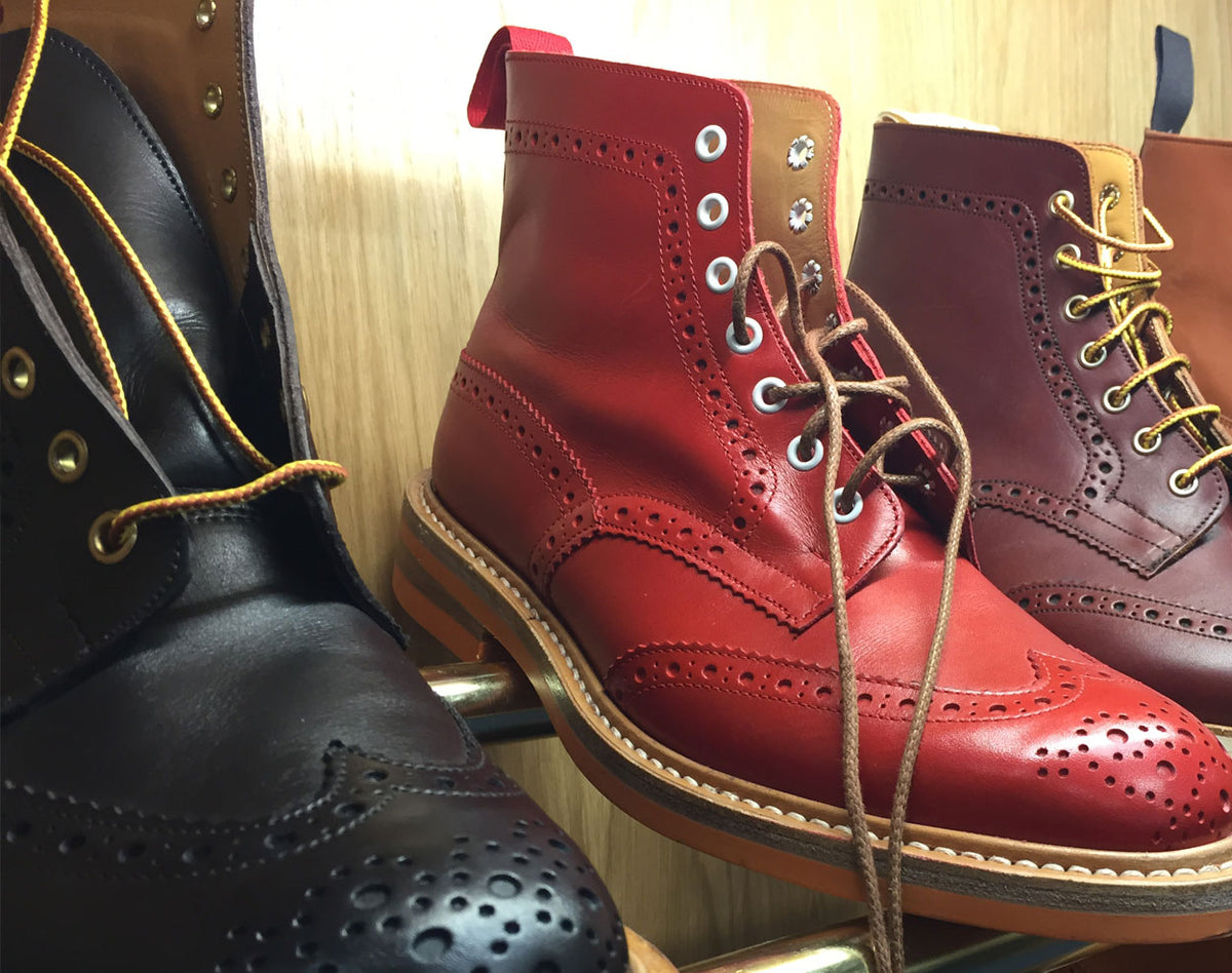 A visit to Trickers shoe factory shop 