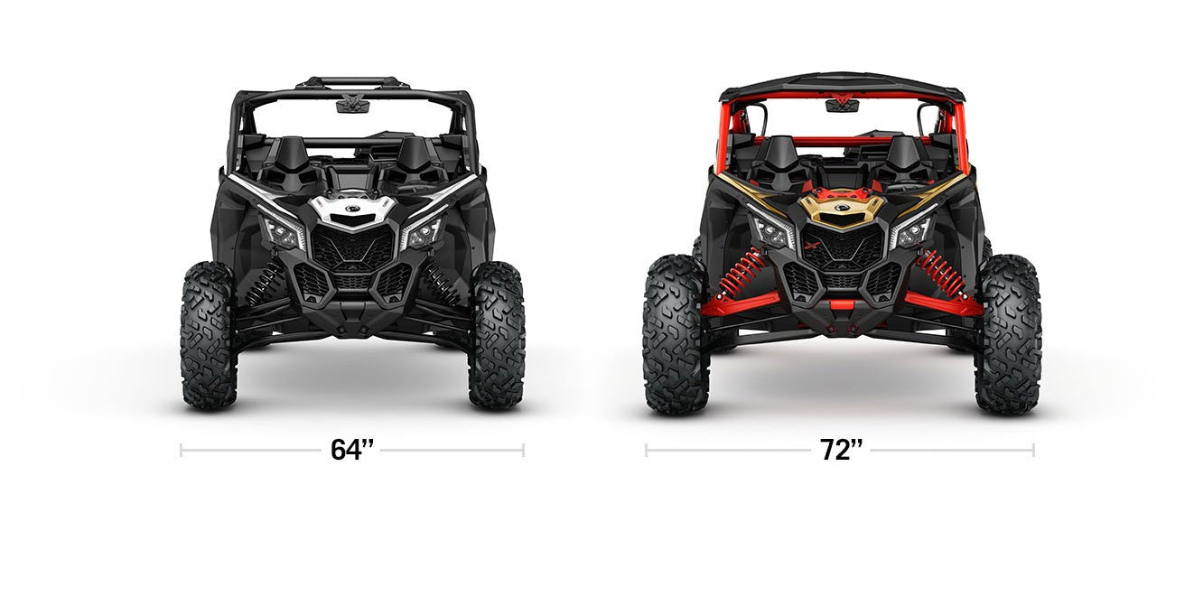 Industry First Wide 72" Stance on Can-Am Maverick X3 - Central Florida PowerSports - Kissimmee, Orlando