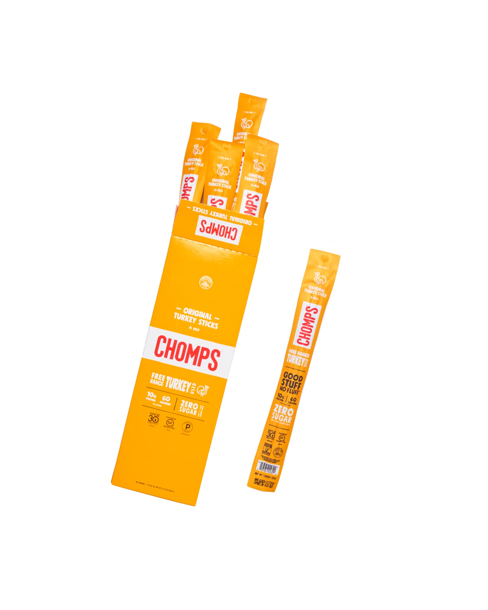 Free Range Original Turkey Sticks - Box of 12 Free Range Original Turkey Sticks - Box of 12