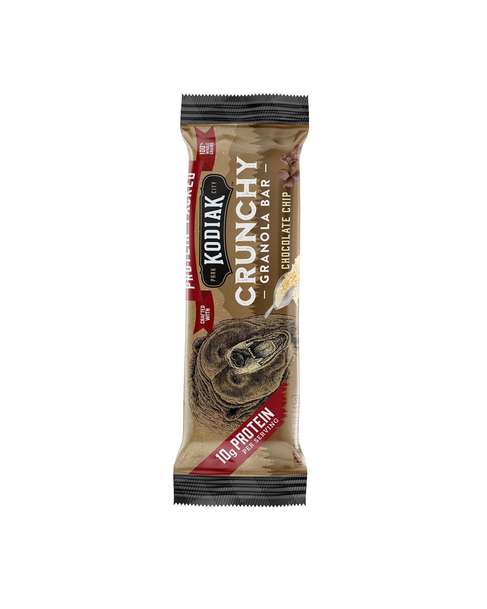 Onderzoek het Purper Opsplitsen Chocolate Chip Crunchy Granola Bars - Box of 6 – Hive Brands