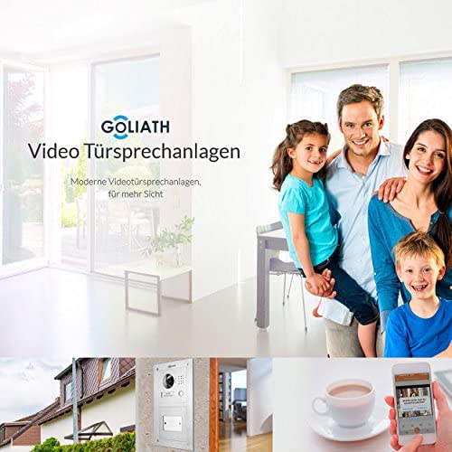 GOLIATH IP 2 Wire Video Door Intercom with 1.3 Megapixel Camera