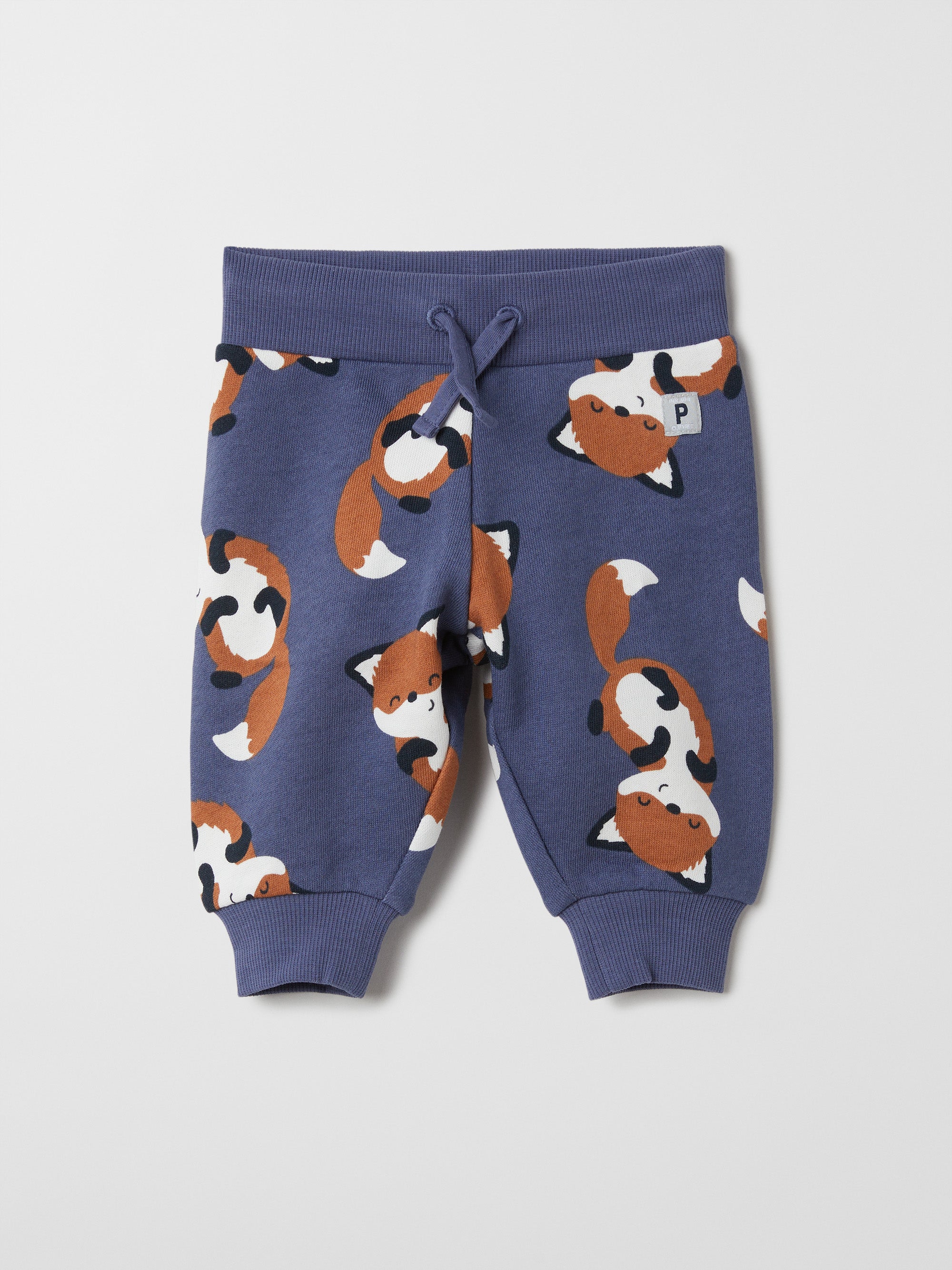 Fox Print Baby Trousers