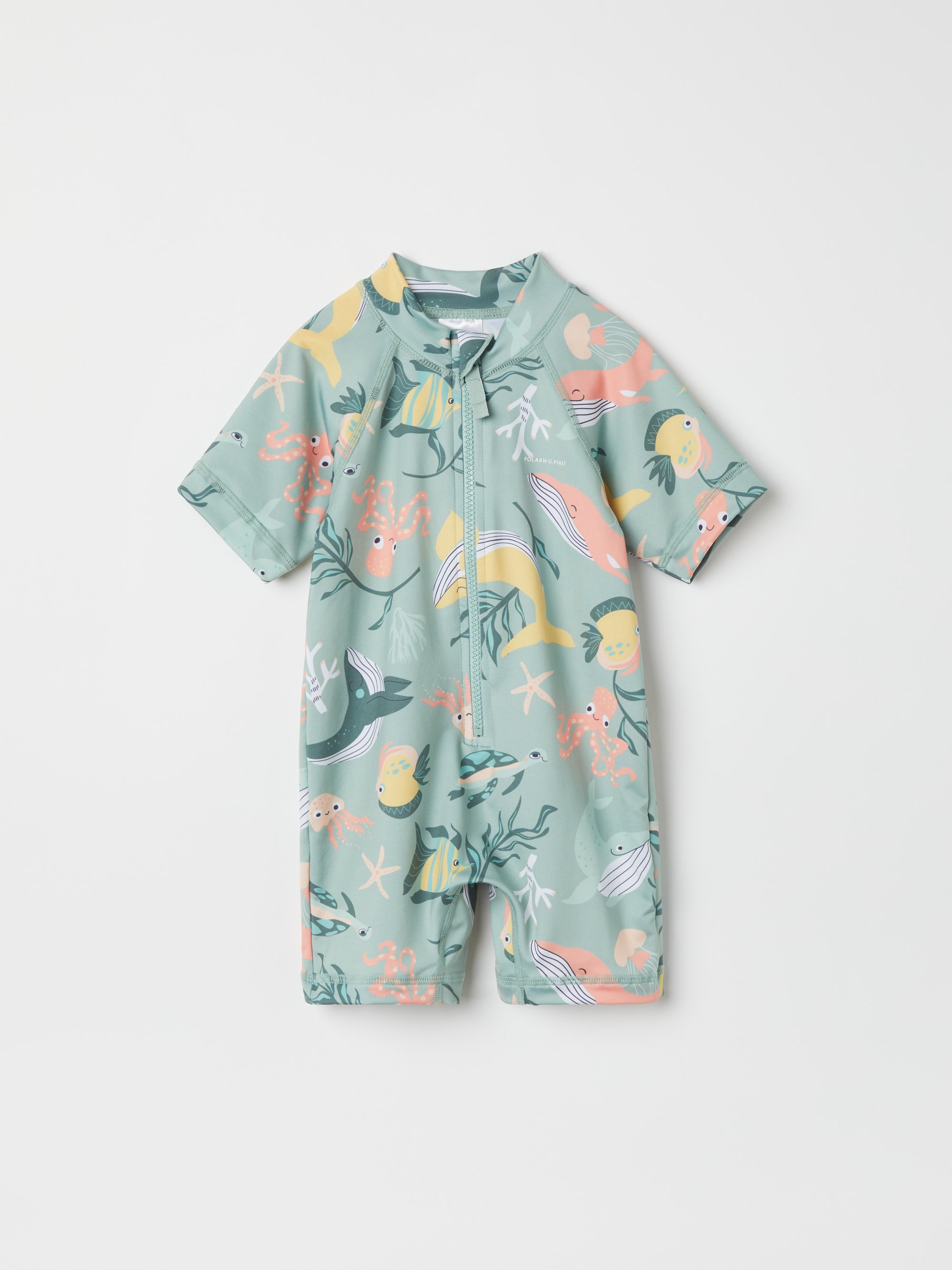 Sealife Print Kids UV Swimsuit