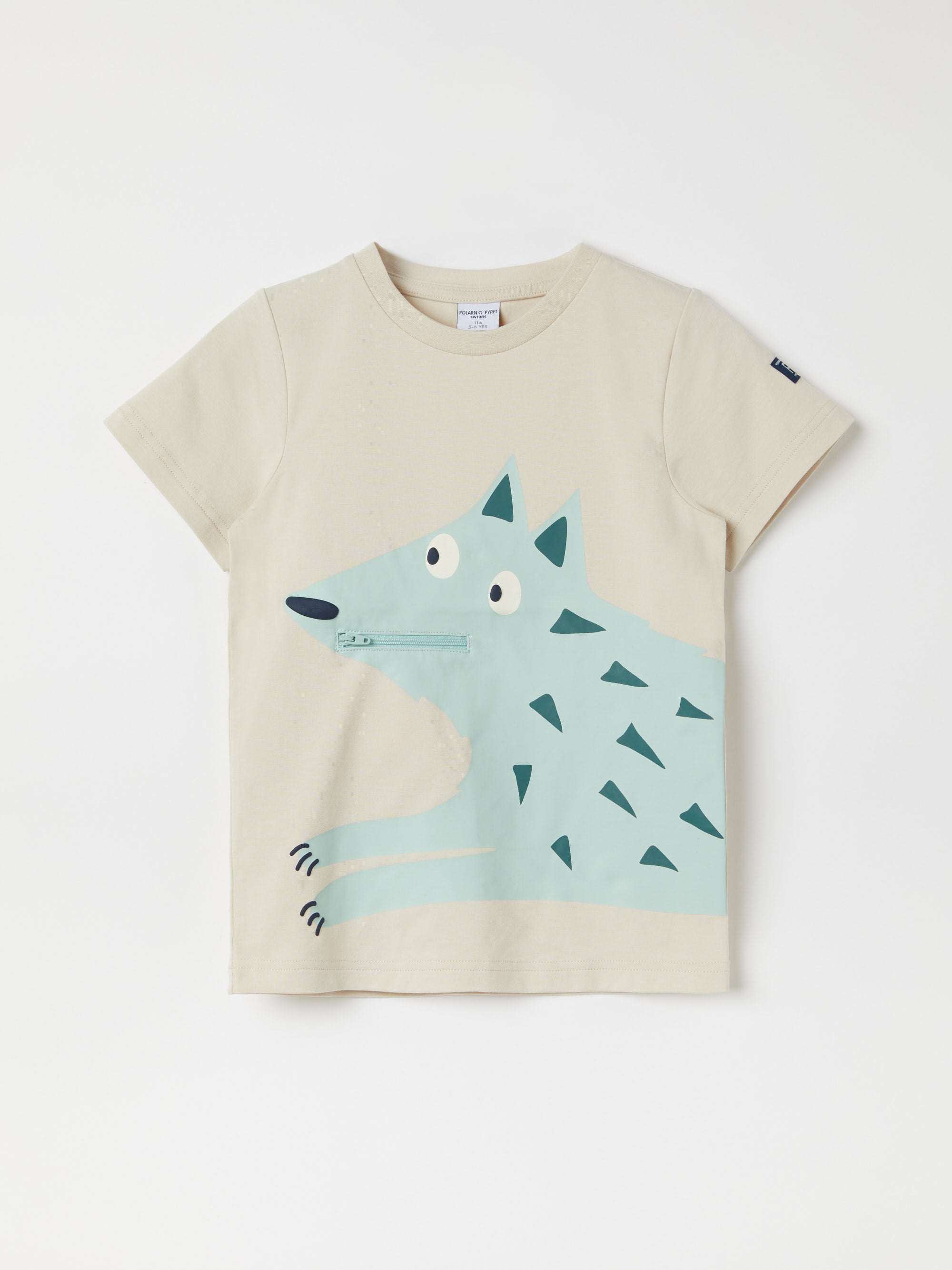 Wolf Print Kids T-Shirt