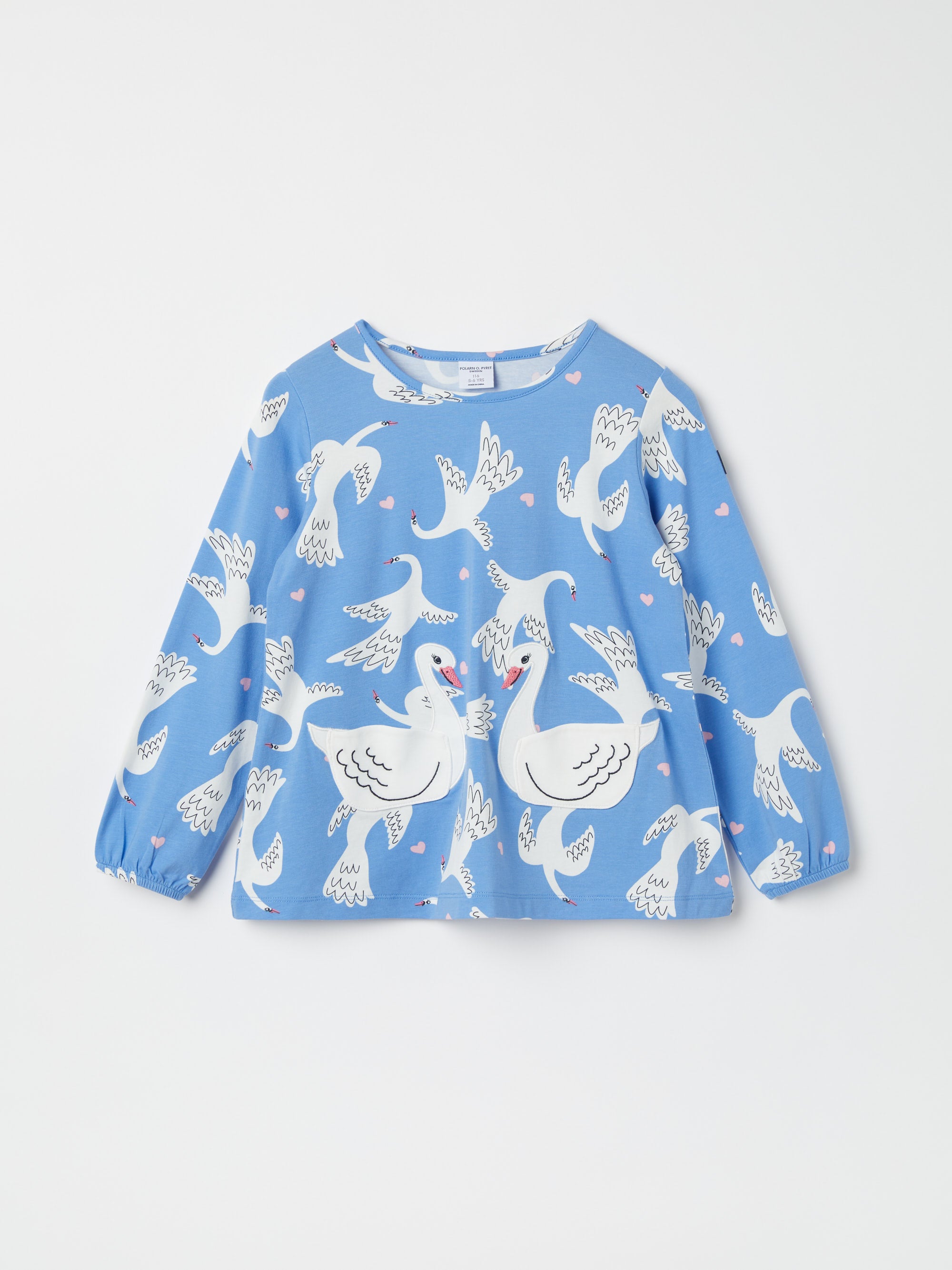 Swan Pocket Kids Top