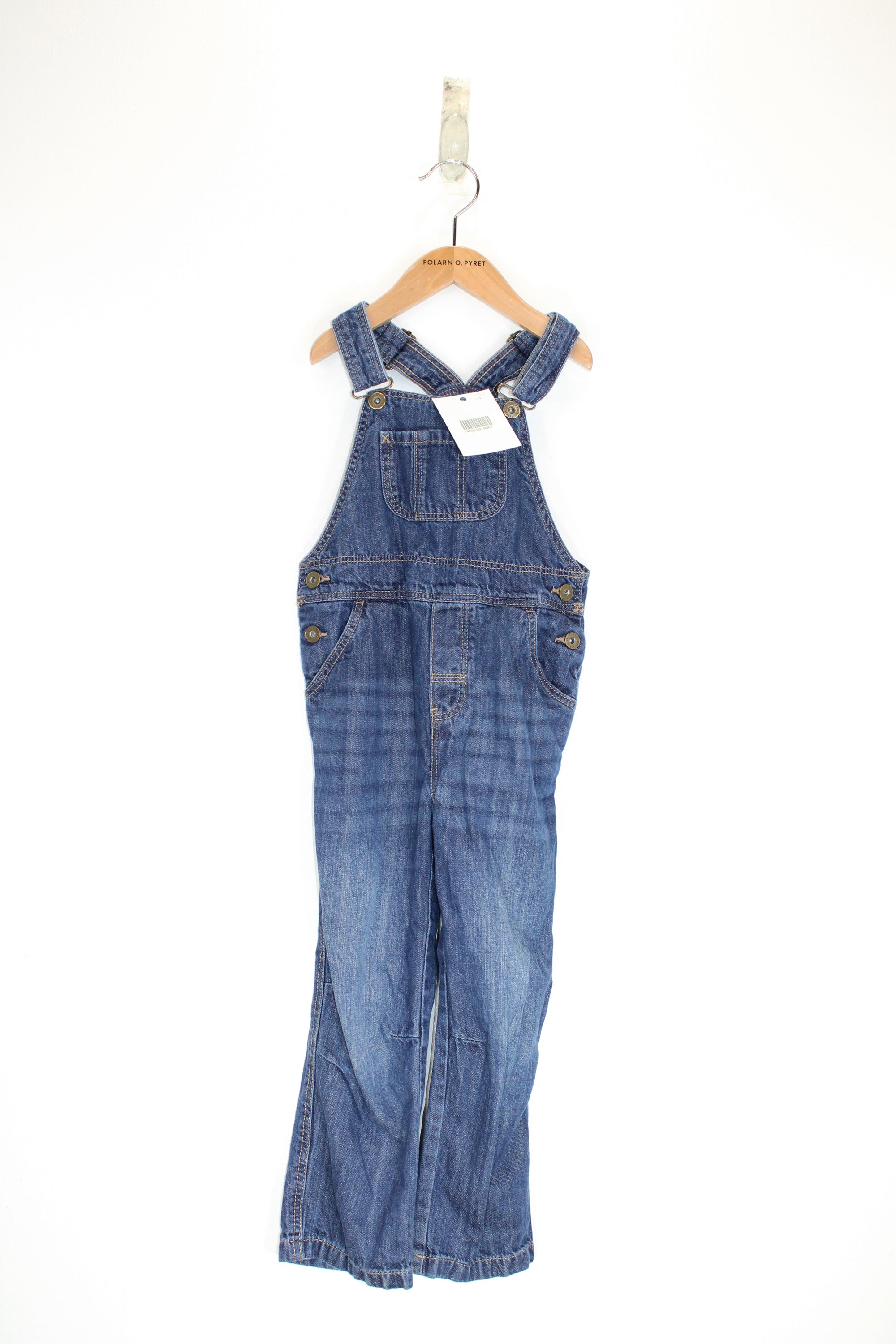 Kids Denim Dungarees