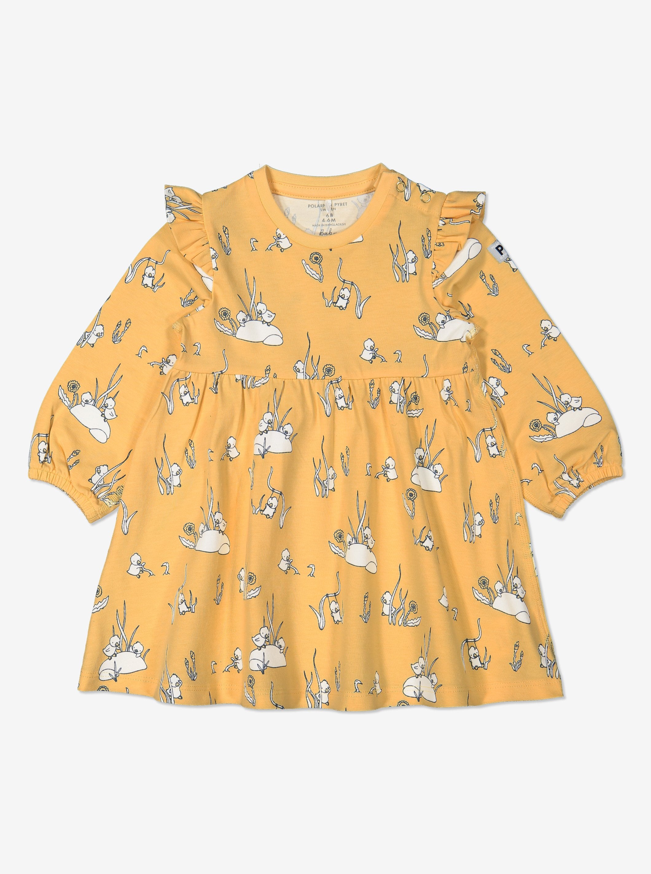 Little Chick Frilled Baby Dress