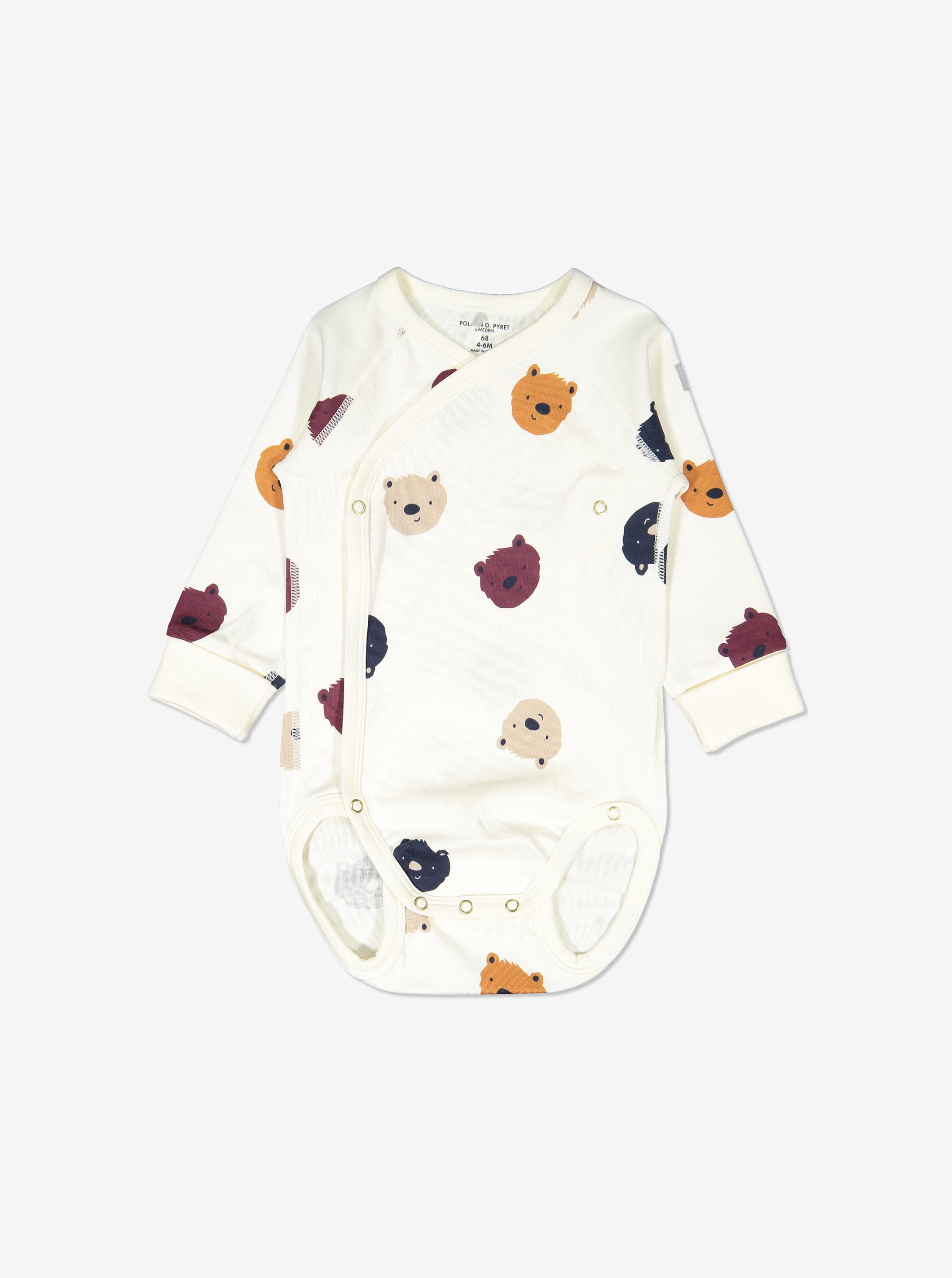 Wraparound Bear Babygrow