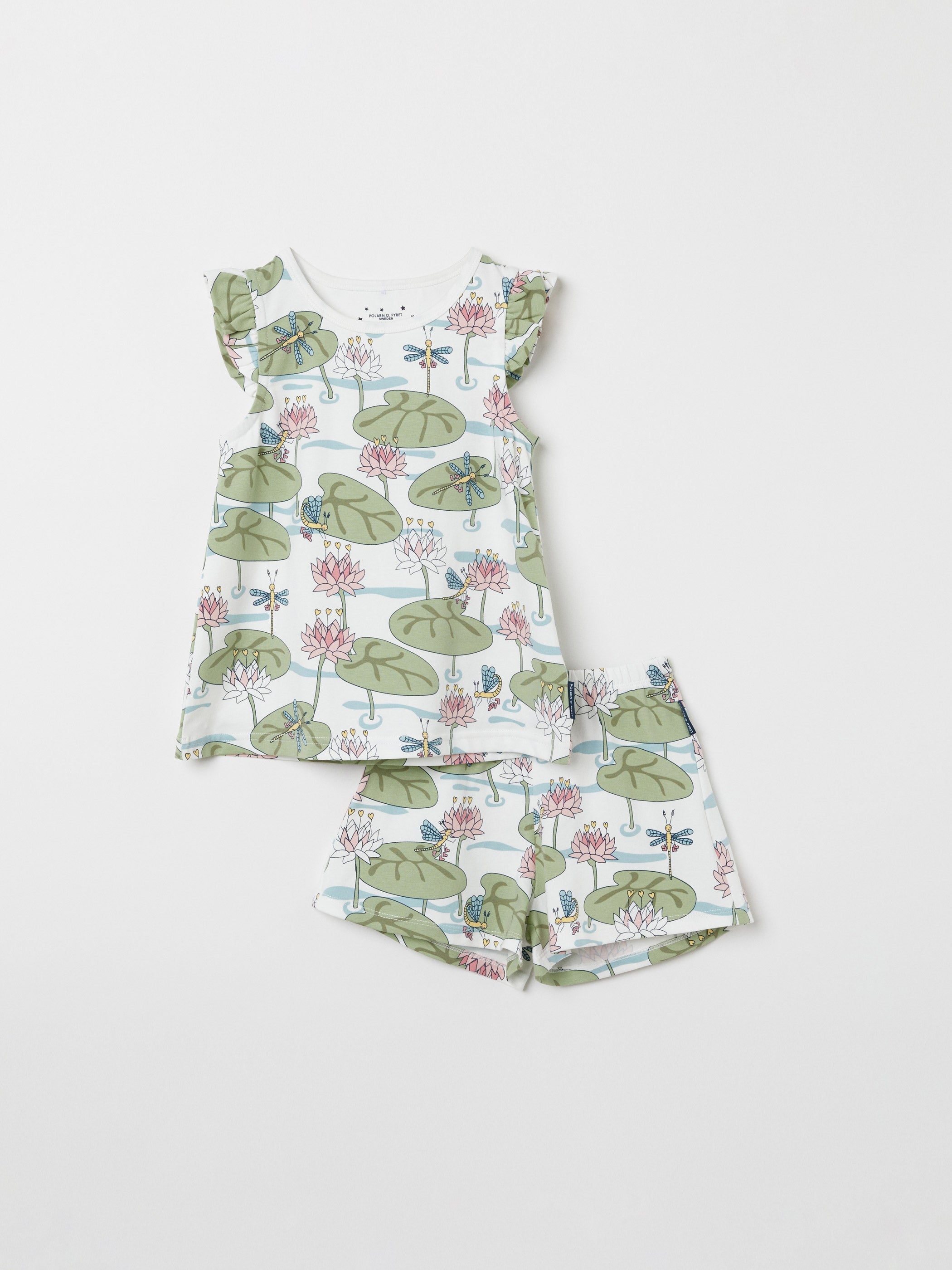 Lily Print Kids Short Pyjamas