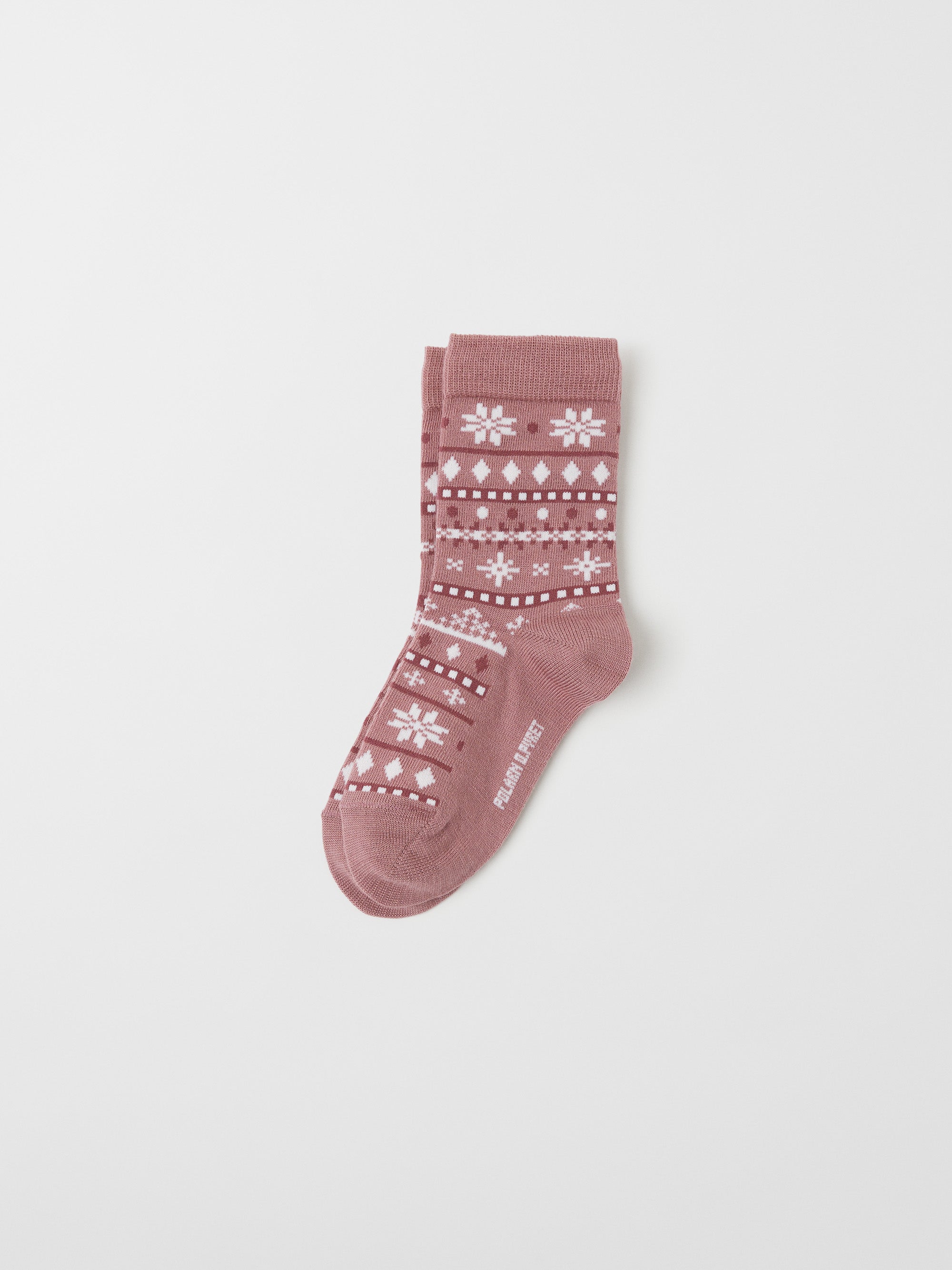 Fairisle Merino Kids Socks