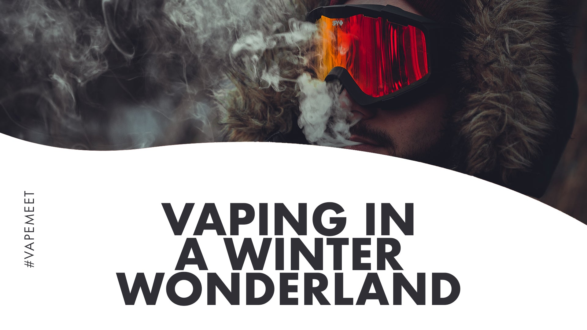 Vaping in a Winter Wonderland