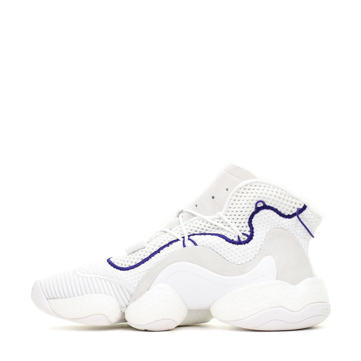 maorí Tren prototipo HotelomegaShops - Adidas Originals Crazy BYW LVL 1 Boost You Wear Basketball  White Purple CQ0992 (Fast - adidas lotus bottom sneakers shoes for women