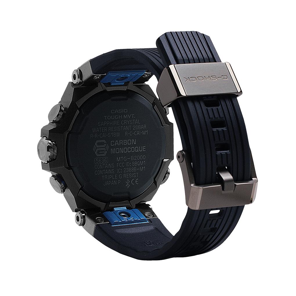 Casio G-Shock MT-G Analog Black Blue MTGB2000B-1A2 (HotelomegaShops)