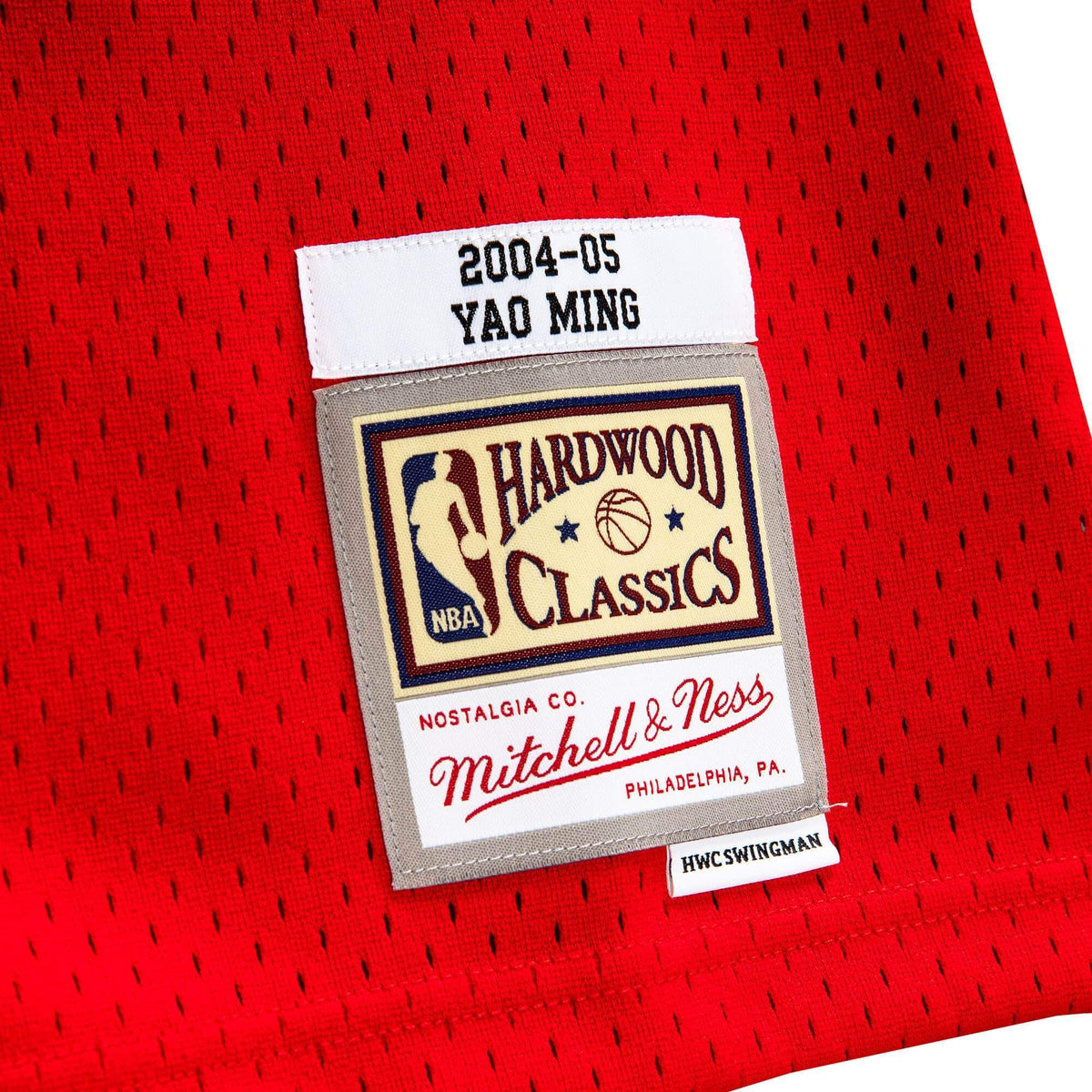 Reebok Houston Rockets NBA Yao Ming Hardwood Classics Jersey