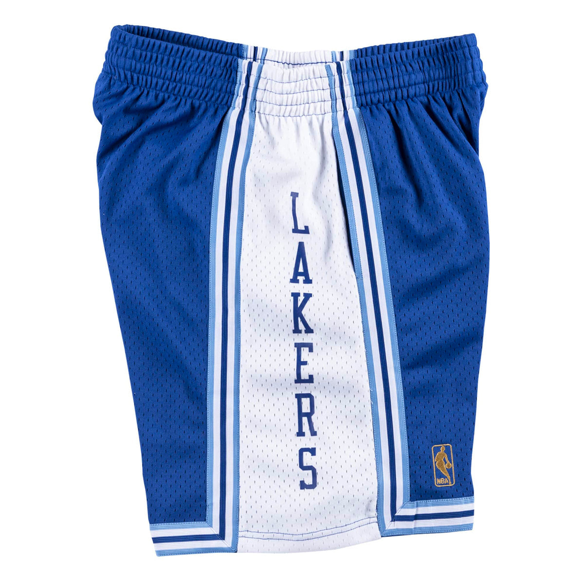 Mitchell & Ness Los Angeles Lakers Marble Swingman Shorts Purple - Size XL