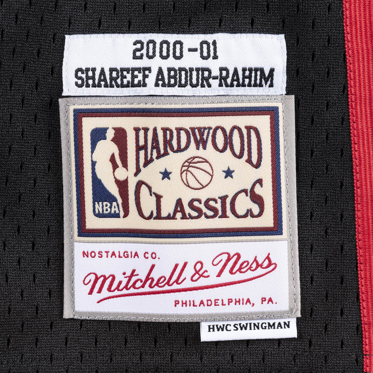Mitchell & Ness Men's Mitchell & Ness Shareef Abdur-Rahim Black Vancouver  Grizzlies Hardwood Classics Swingman Jersey