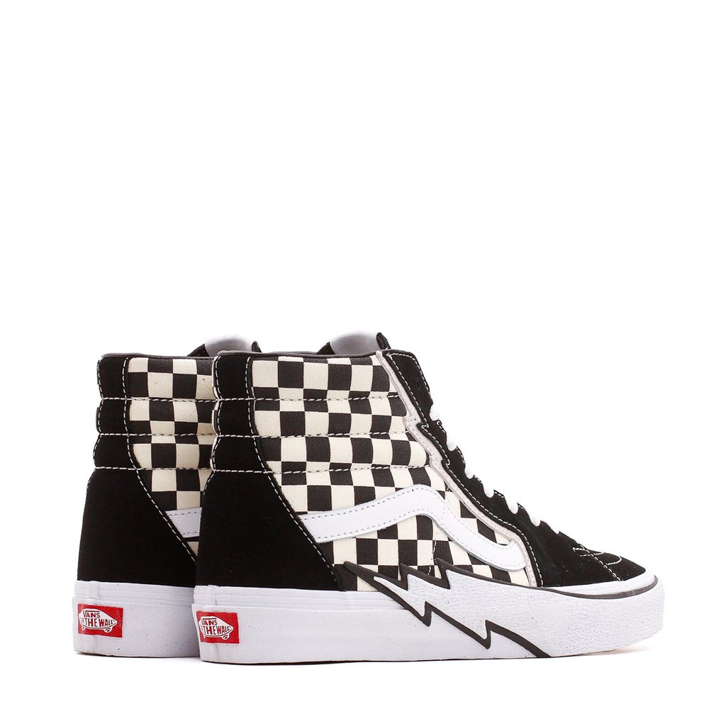 black and white checkered vans on sale