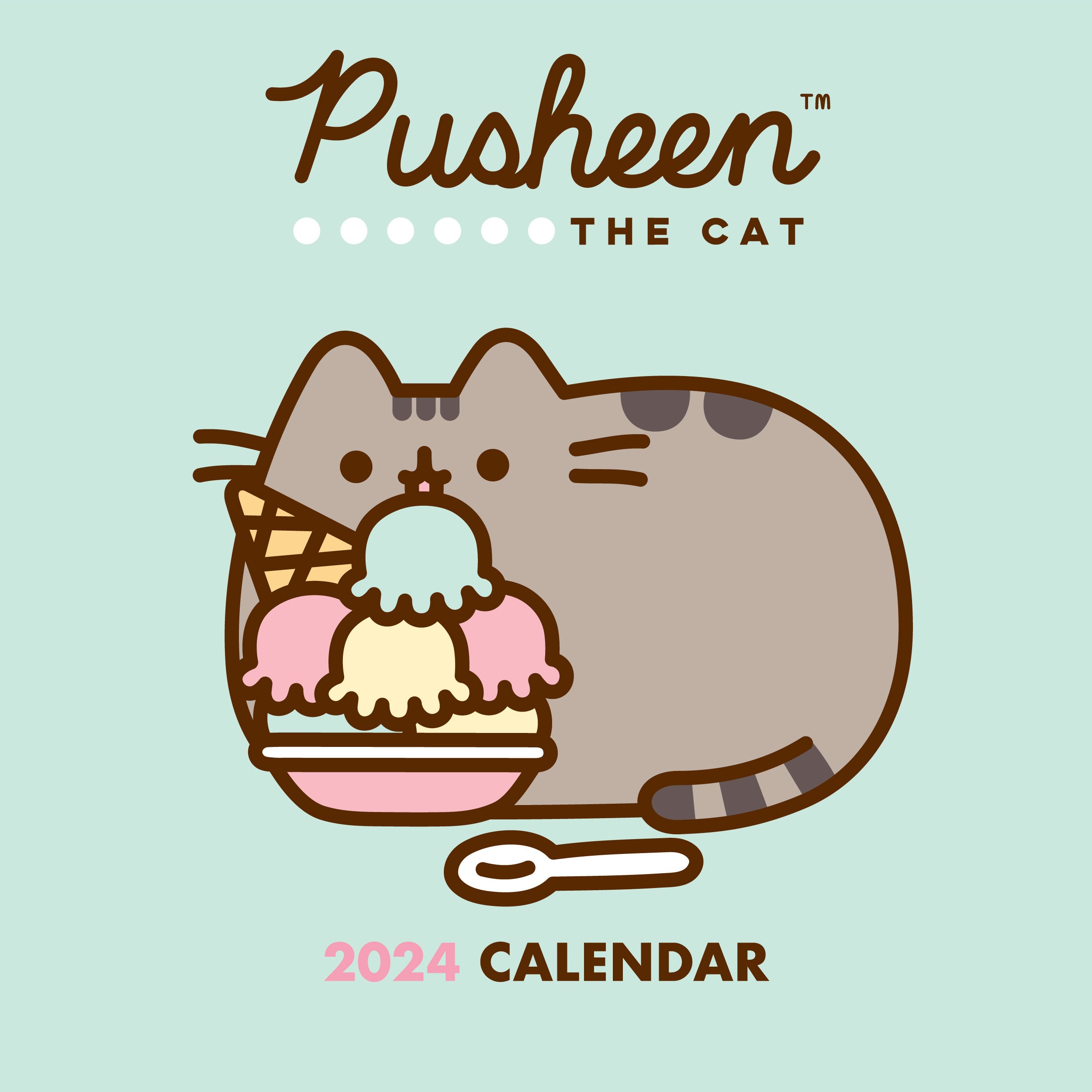 Pusheen 2024 Square Calendar Danilo Promotions