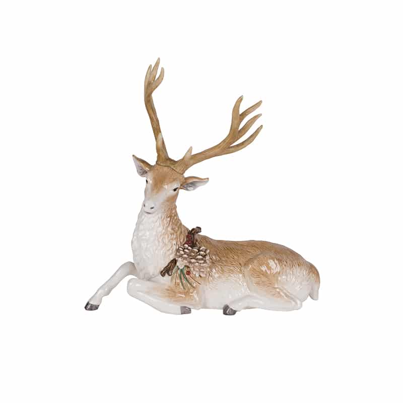 metal deer figurine