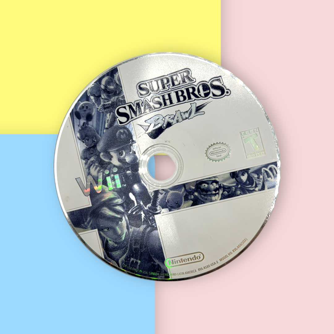 cursief Menagerry Normaal gesproken Super Smash Bros. Brawl *Disc Only* (Nintendo Wii, 2008) – The Nostalgia Den