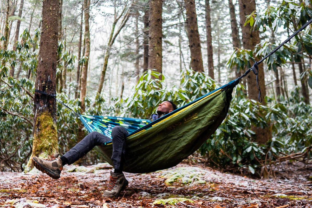 Navy/Royal ENO Ember UnderQuilt for Eagles Nest Outfitters Hammocks 