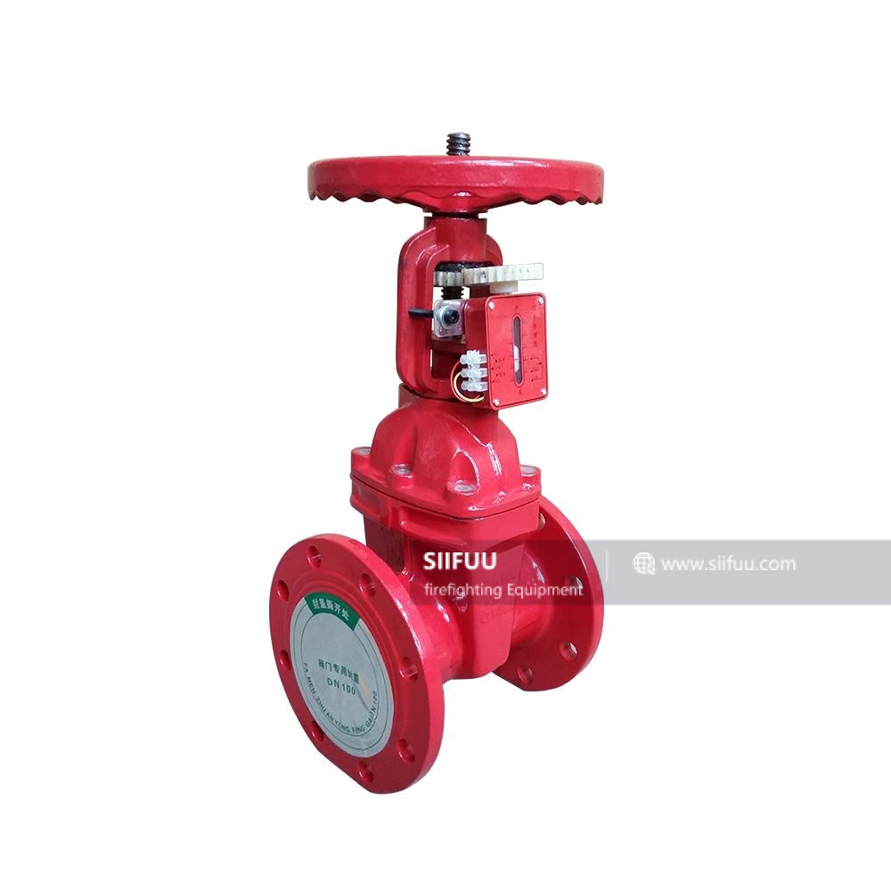 OS&Y Gate Valve With Tamper Switch, Flange Connection, 2" to 24" SIIFUU