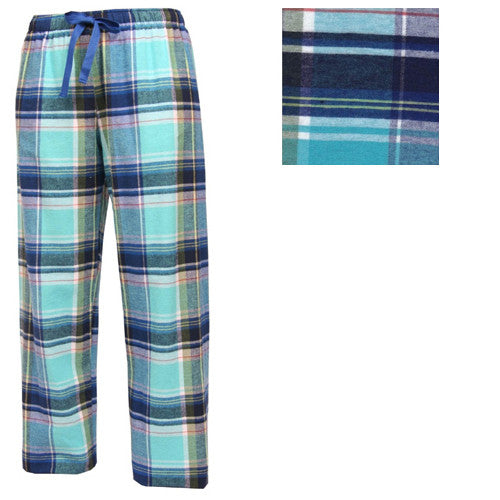 Boxercraft Plaid Flannel Pants Marina Adult Large