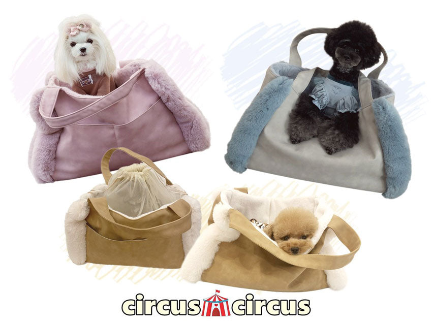 犬のキャリーバッグ FUR FUR TOTE CARRY circus circus サーカス サーカス CCB-0058