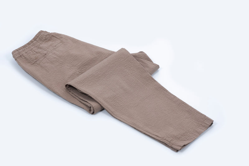 JOGGER TIBERIO BEIGE 100% COTTON