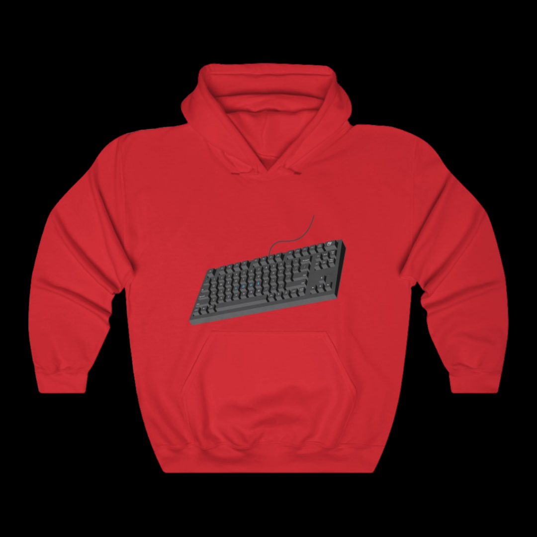 red love hoodie