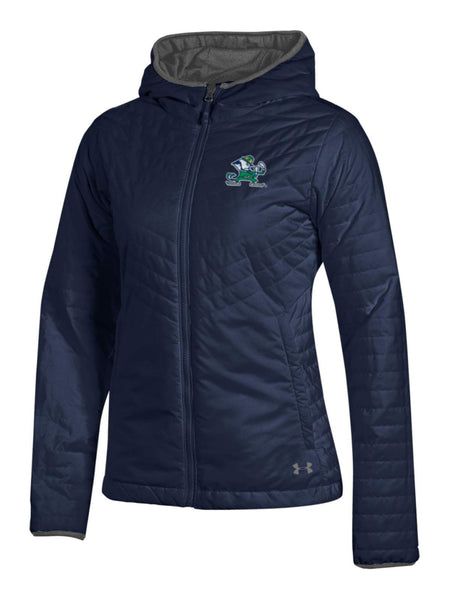 notre dame under armour puffer jacket