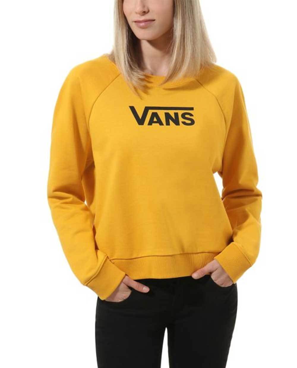 vans yellow sweatshirt