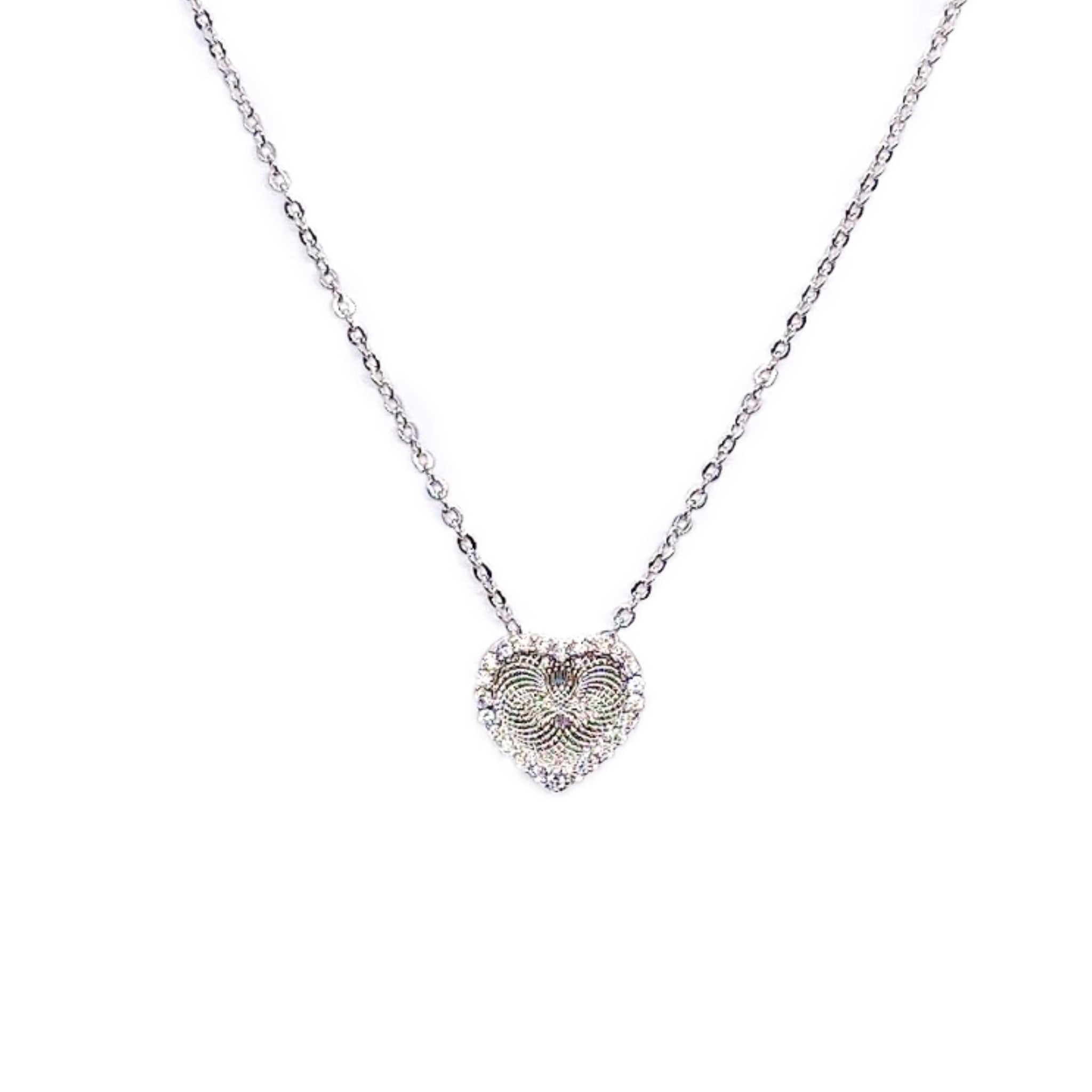 necklace with a heart pendant