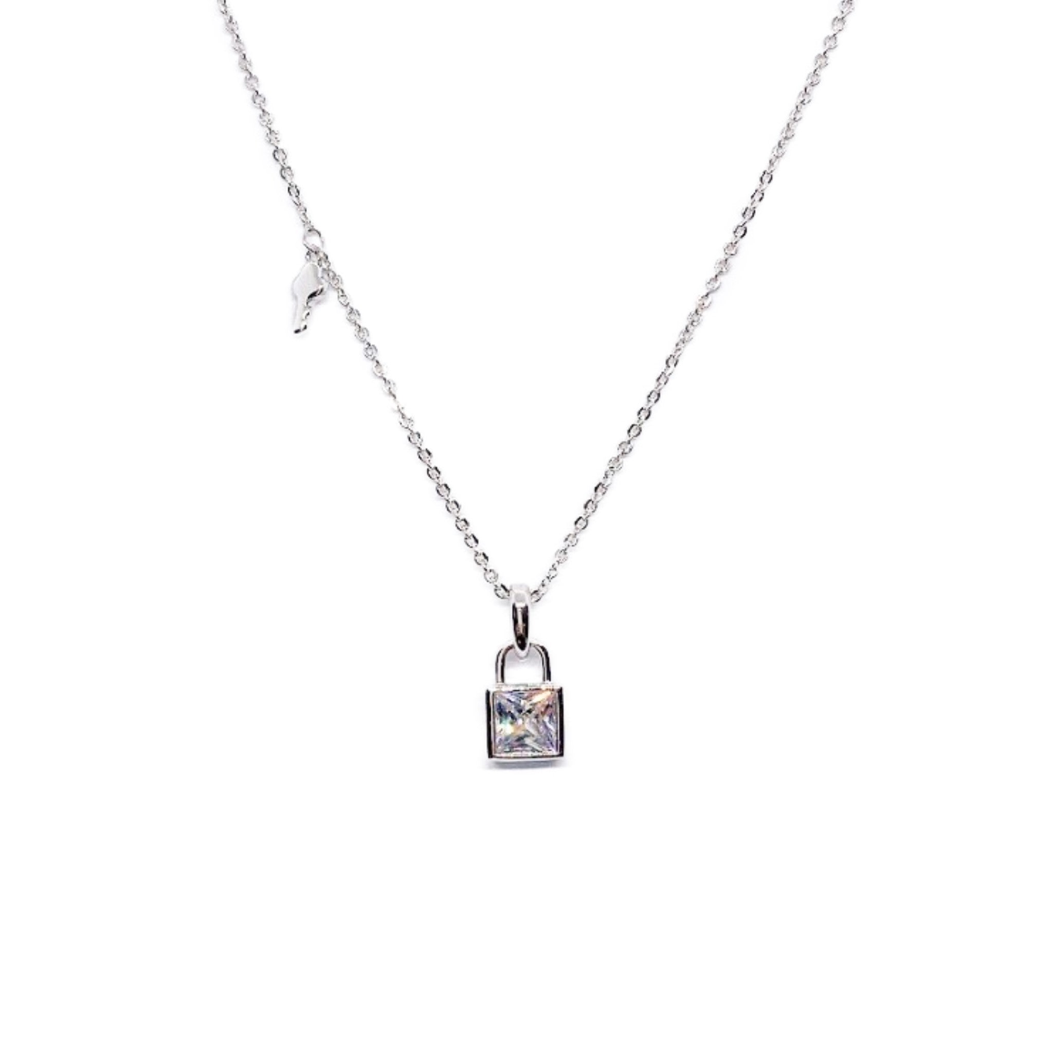 cubic zirconia locket