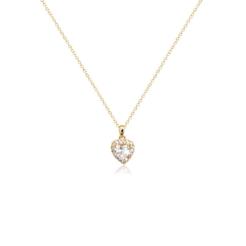 cubic zirconia locket