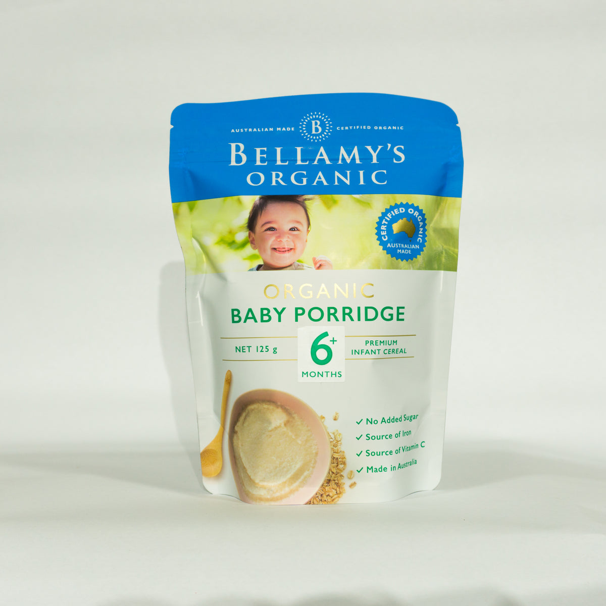 bellamy's organic baby porridge