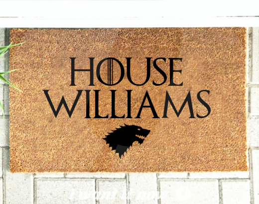 Custom House Got Doormat I Want It Now