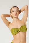 Bikini top fascia in paillettes petitluxe