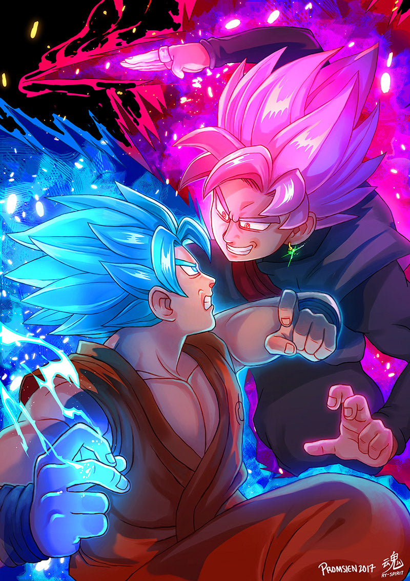 Goku Vs Goku Black Ry Spirits Shop 0592