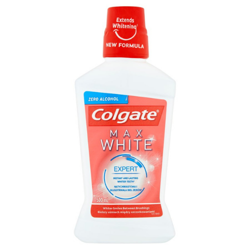 colgate max white mouthwash 500ml